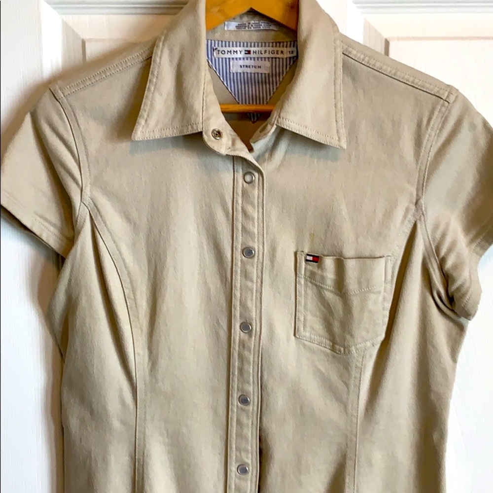Tommy Hilfiger khaki dress